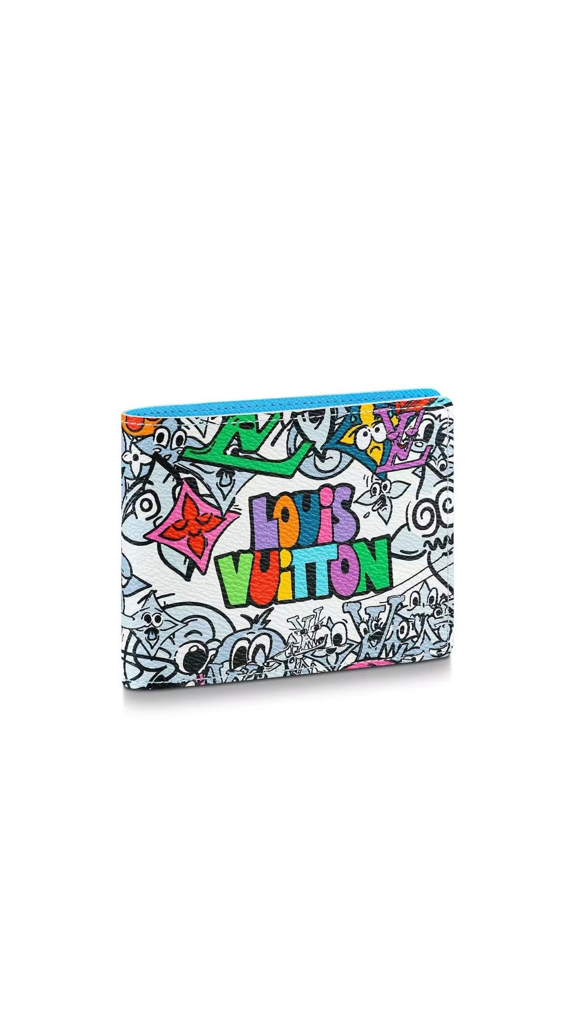 Louis Vuitton Multiple Wallet Blue